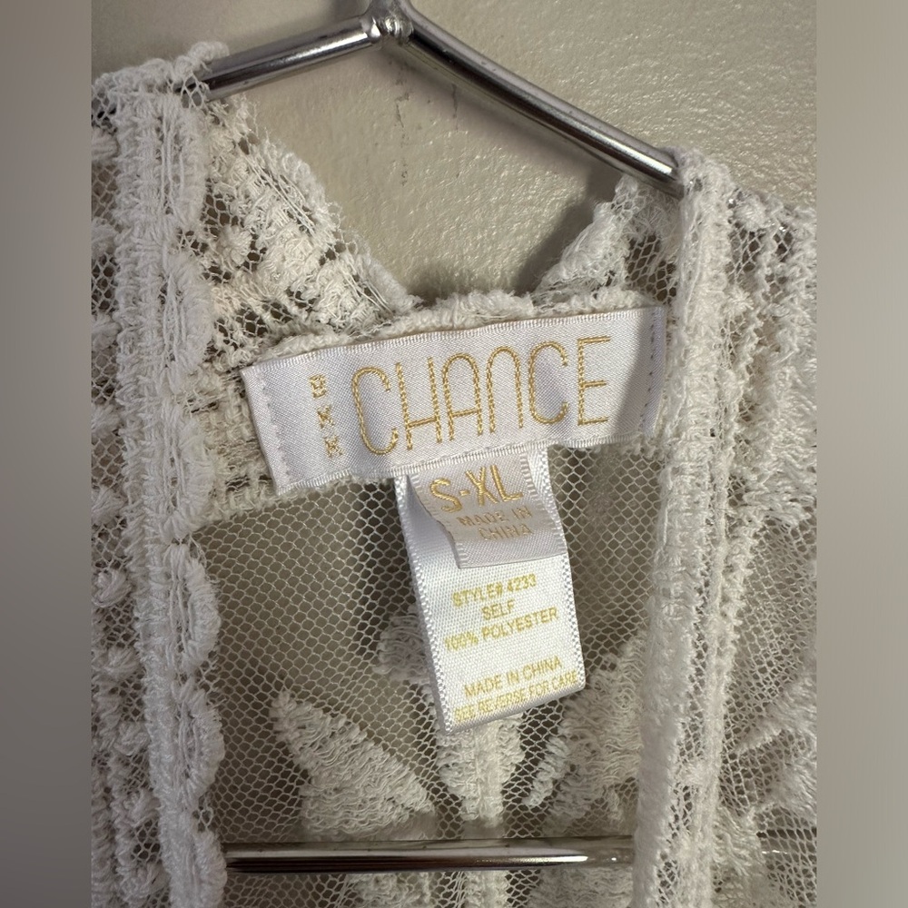 BKK Chance Cardigan Womens S-XL Beige Open Knit Boho Beachy Kokomo - Picture 2 of 4